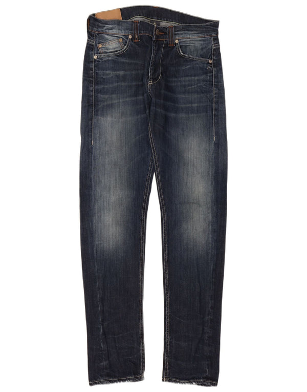 DONDUP Jean droit homme W33 L33 bleu marine coton