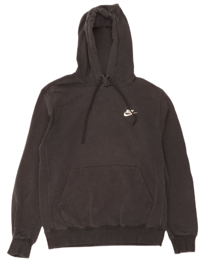 NIKE Pull à capuche pour homme Petit coton noir