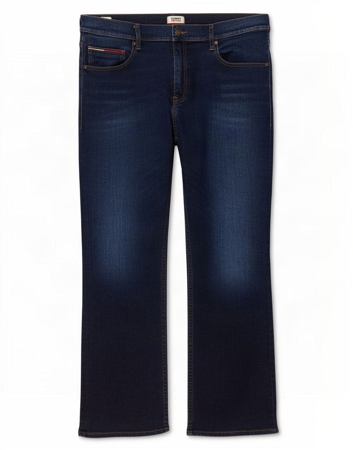 Tommy Hilfiger Jean Bootcut Femme W38 L32 Bleu Marine