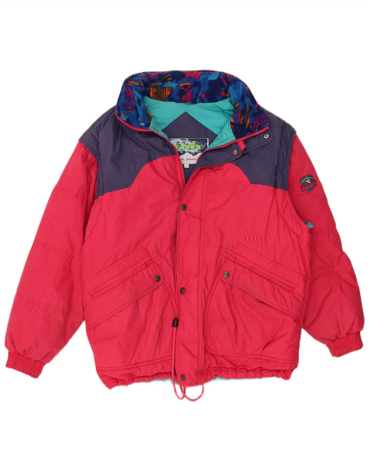 Diadora Veste de ski pour homme UK 38 Polyester rose moyen colour block