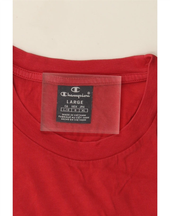 Champion T-Shirt Graphique Homme Grand Rouge