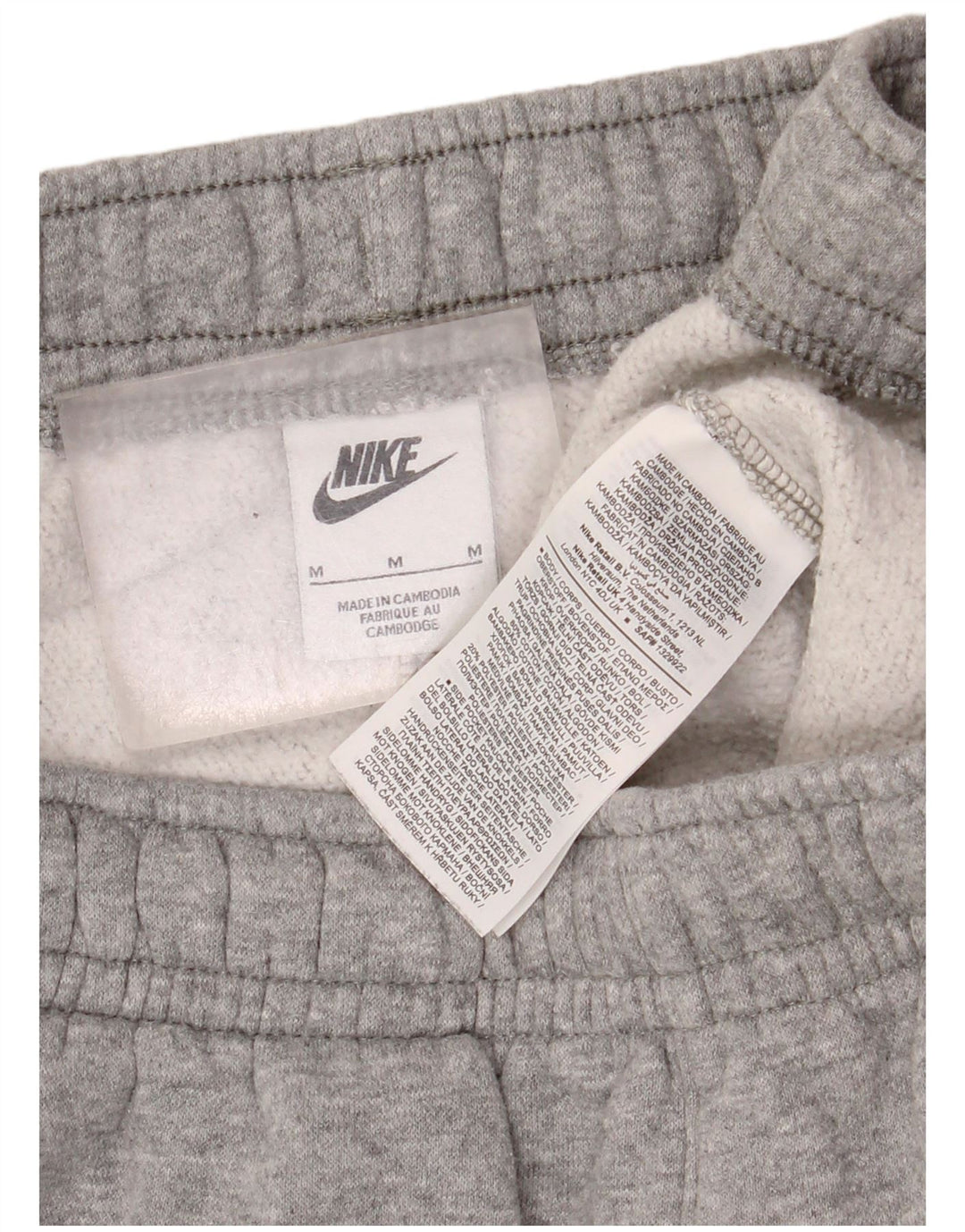 Nike Pantalon de survêtement cargo pour homme Gris moyen en coton