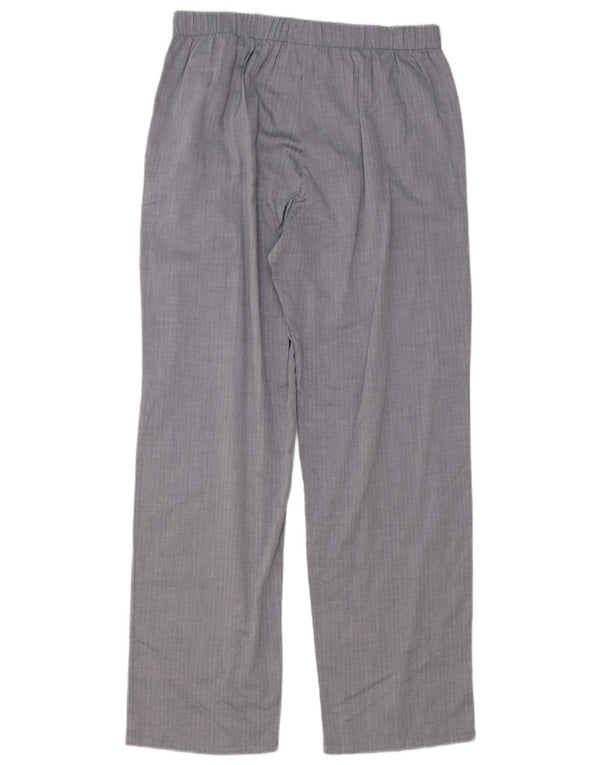 Calvin Klein Pantalon droit décontracté pour homme Large W34 L30 Gris Coton