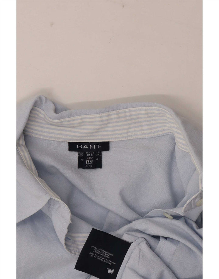 Gant Chemise Femme UK 12 Bleu Moyen Coton