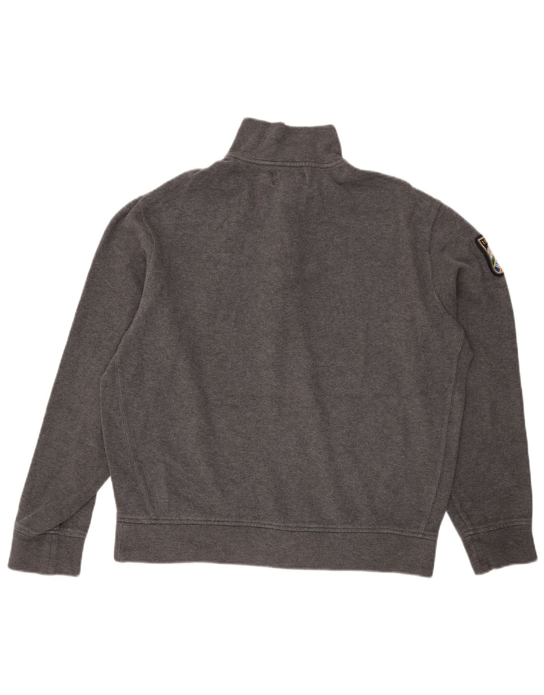 Polo Ralph Lauren Sweat-shirt graphique à col zippé pour homme Gris moyen