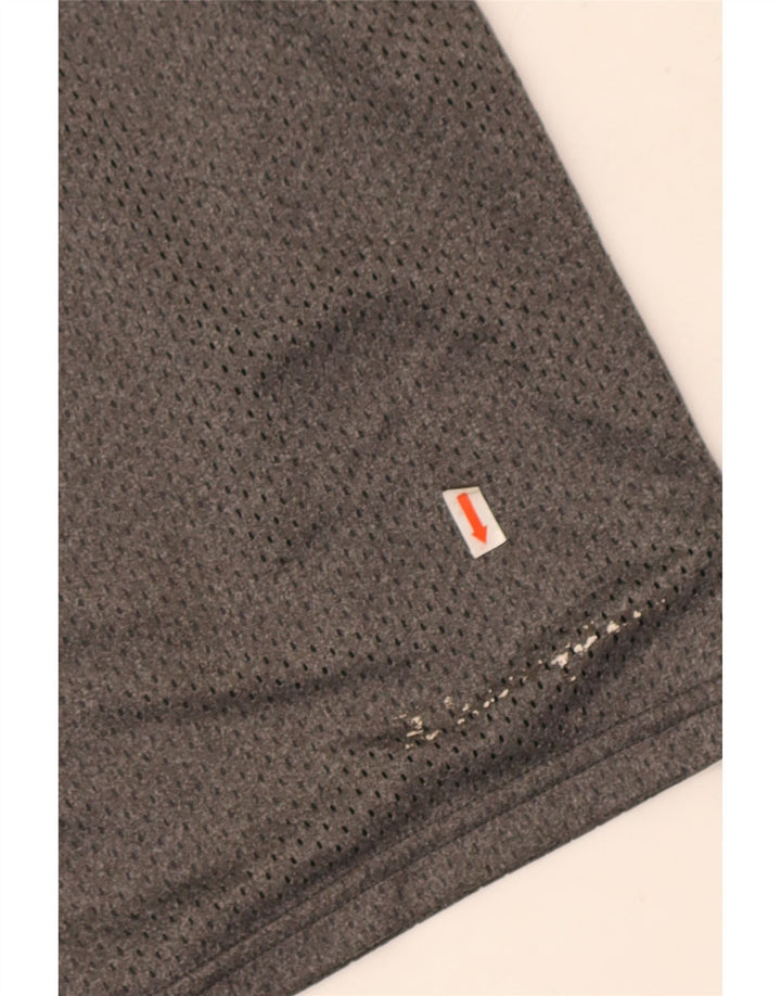 Champion Short de Sport Homme Grand Gris Polyester