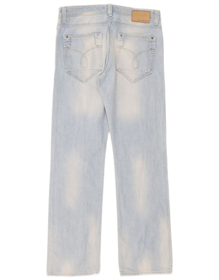 Calvin Klein Jean droit femme W32 L34 coton bleu