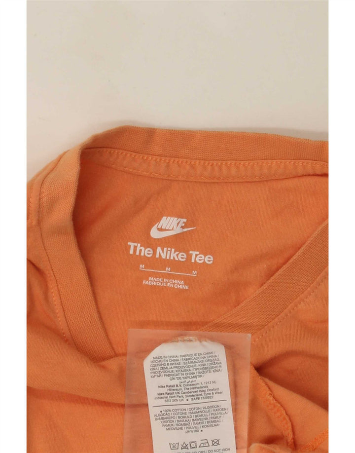 Nike T-shirt pour homme en coton orange moyen