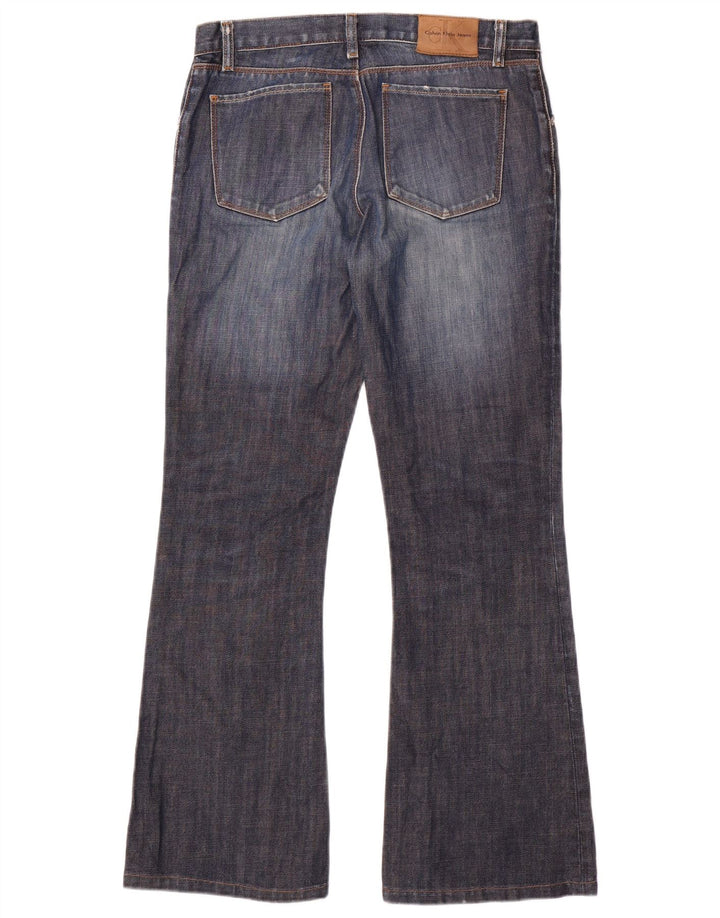 Calvin Klein Jean Bootcut Femme W28 L29 Bleu Marine