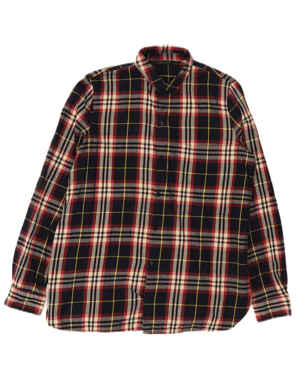 Zara Femme Trafaluc Chemise En Flanelle Coupe Régulière Plaid Multicolore Moyen