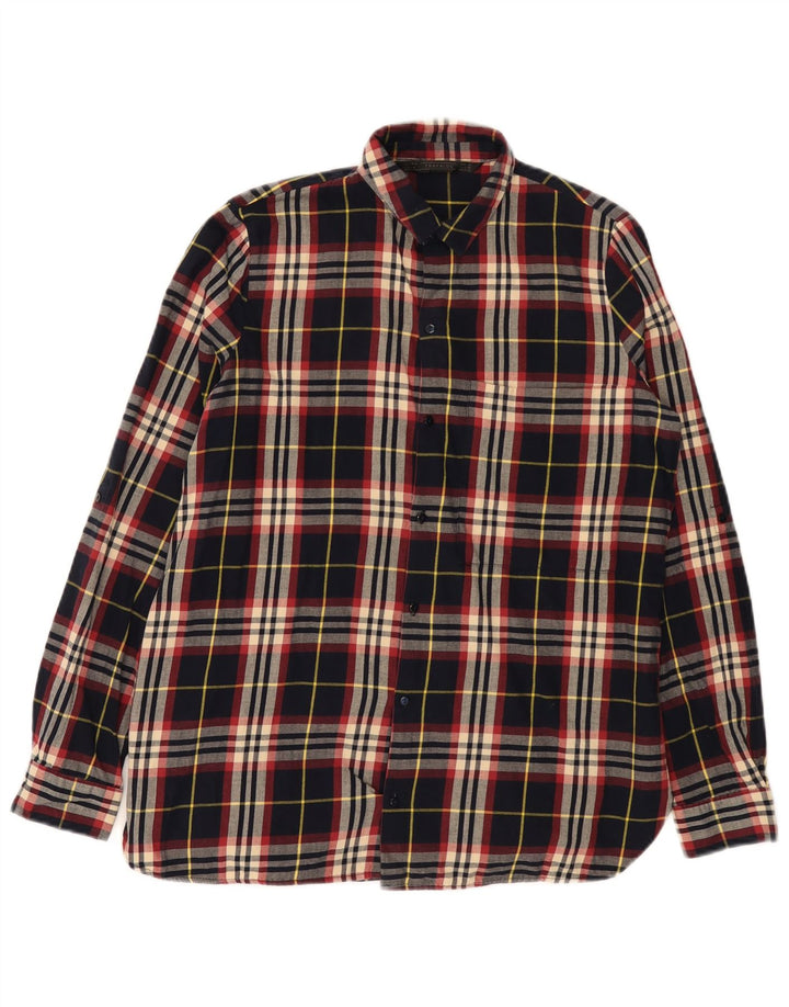 Zara Femme Trafaluc Chemise En Flanelle Coupe Régulière Plaid Multicolore Moyen
