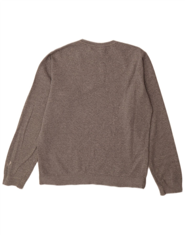 Nike Sweat-shirt en coton gris moyen pour homme