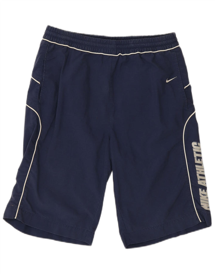 NIKE Short de sport graphique pour garçon 13-14 ans XL Bleu marine