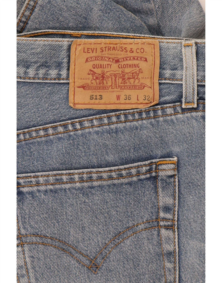 Levi's Jean Slim Droit 513 Homme W36 L32 Bleu