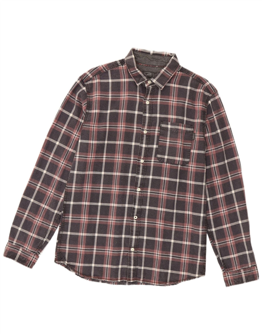 Jack & Jones Chemise Moyenne à Carreaux Multicolore En Coton Homme