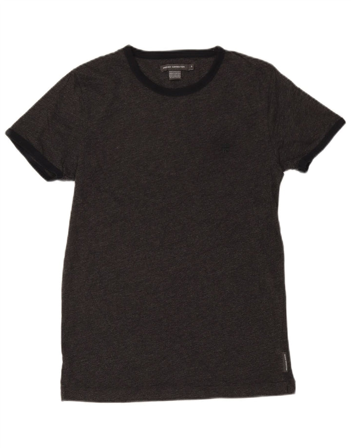 French Connection T-Shirt Homme Petit Gris Coton
