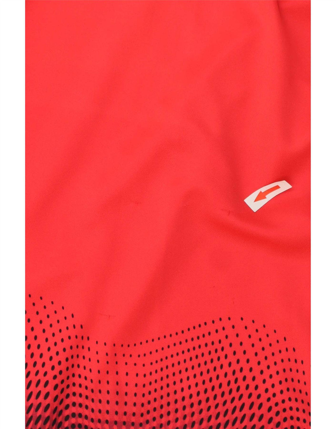 Nike Hommes Dri Fit T-Shirt Haut Petit Rouge Colorblock