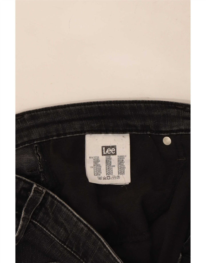 Lee Jean Droit Knox W36 L30 Homme Noir Coton