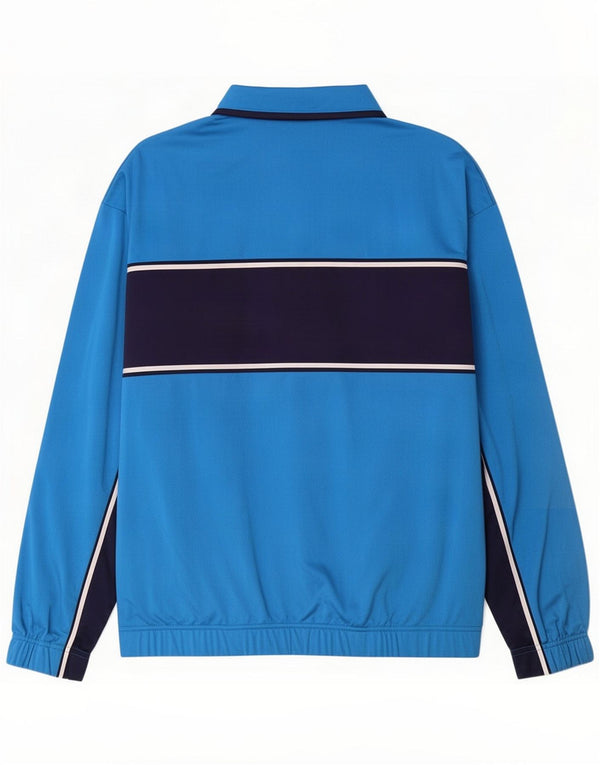 Cerruti 1881 Veste de survêtement pour homme IT 54 XL Bleu Colorblock Nylon