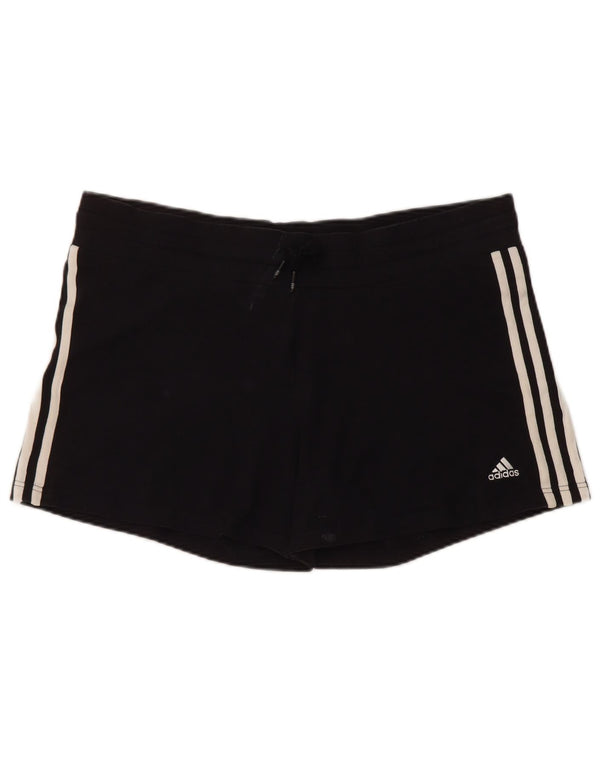 Adidas Short de sport pour femme UK 22 XL Noir Coton