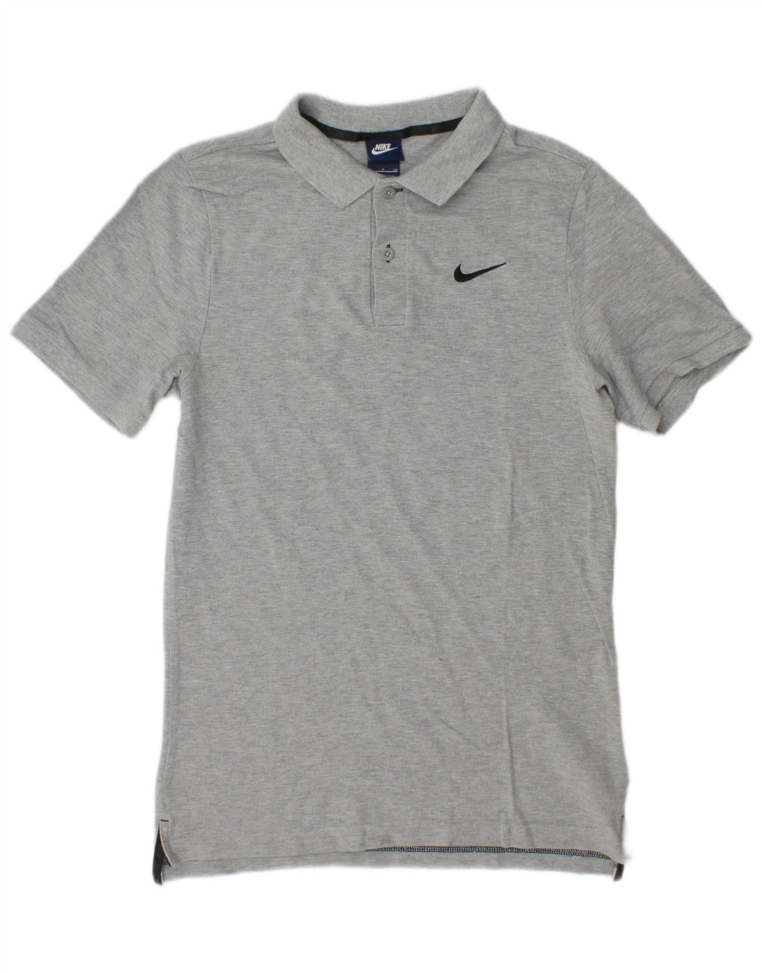 Nike Polo Homme Petit Gris Coton
