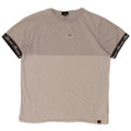 Ellesse T-Shirt Graphique Homme Gris Moyen Colourblock Coton