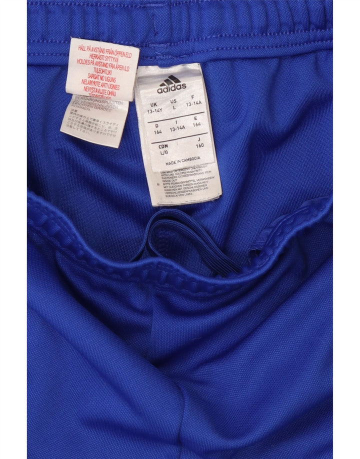 ADIDAS Pantalon de Survêtement Climacool Garçon 13-14 ans Bleu Polyester