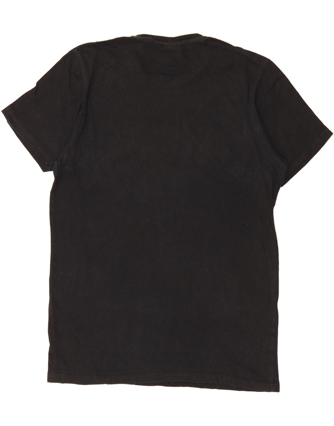 ELLESSE Mens Graphic T-Shirt Top Medium Black Cotton Vintage Ellesse and Second-Hand Ellesse from Messina Hembry 
