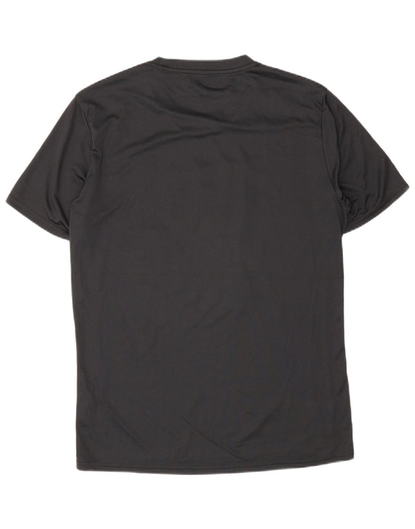 Adidas Hommes Climalite Graphic T-Shirt Haut Petit Noir Polyester