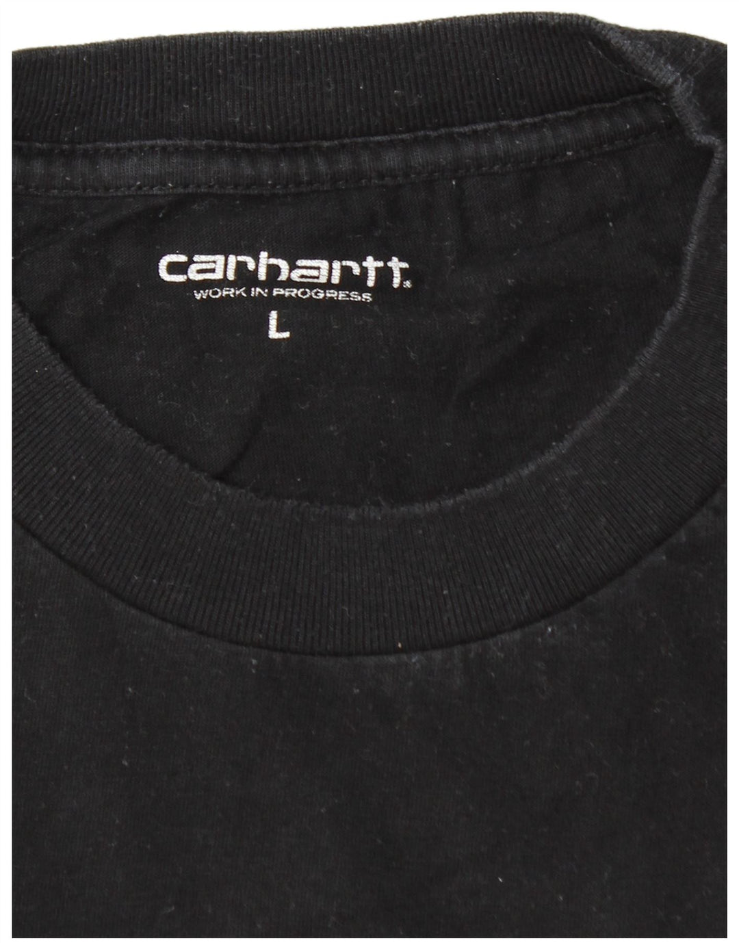 CARHARTT T-shirt graphique pour hommes, grand, en coton noir