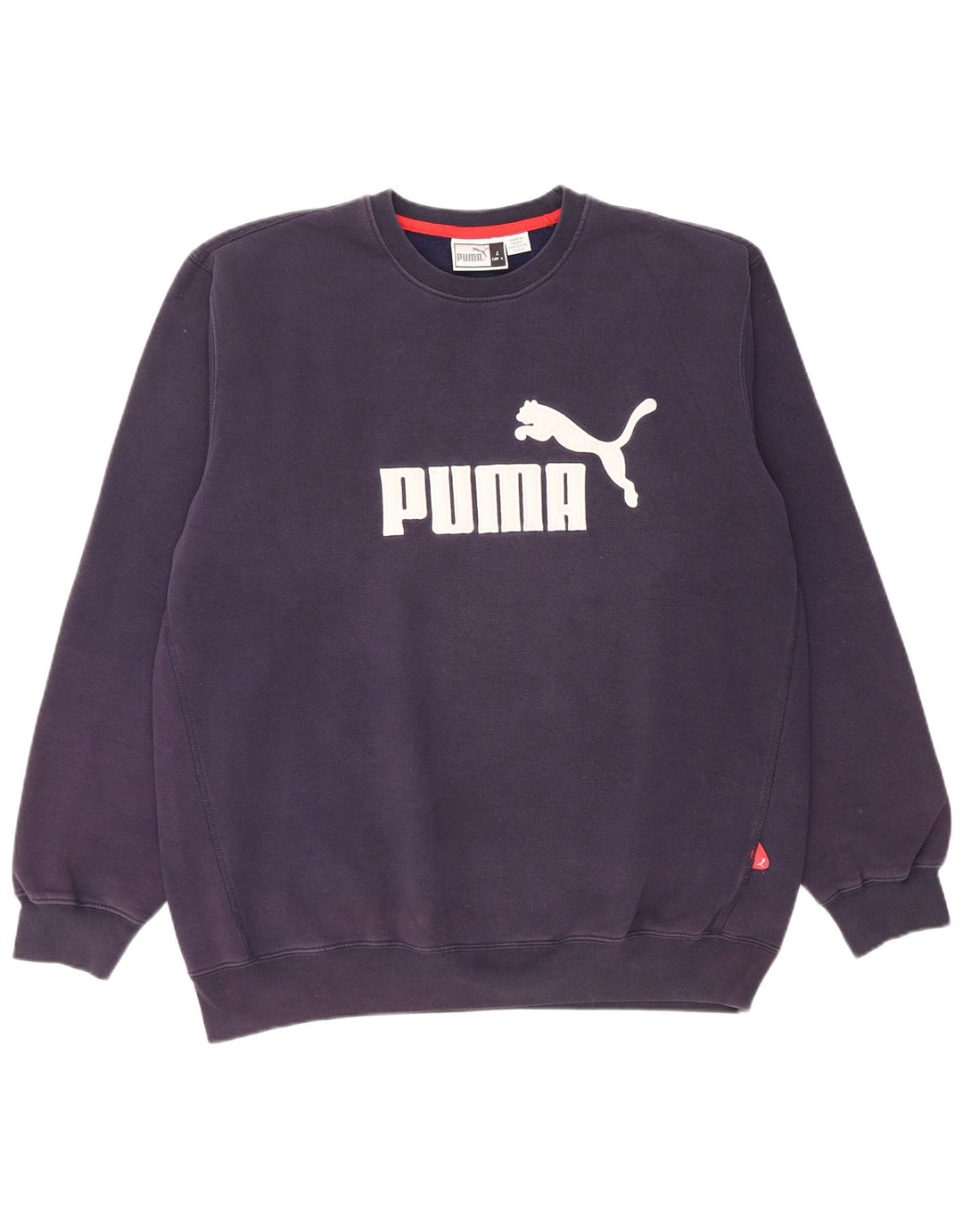 Puma Sweat-shirt graphique pour homme, grand, bleu marine