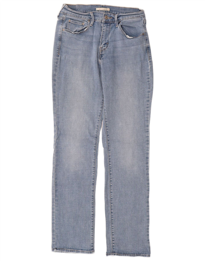LEVI'S Jean droit 505 pour femme US 8 Medium W29 L32 Bleu Coton