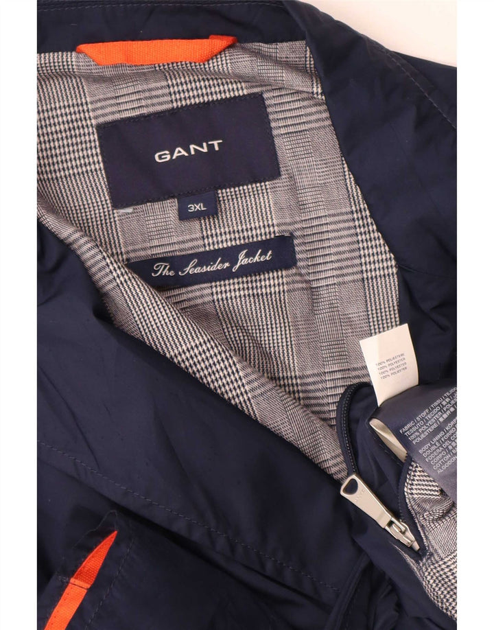 Gant Veste Blazer 2 Boutons Homme UK 46 3XL Bleu Marine Polyester