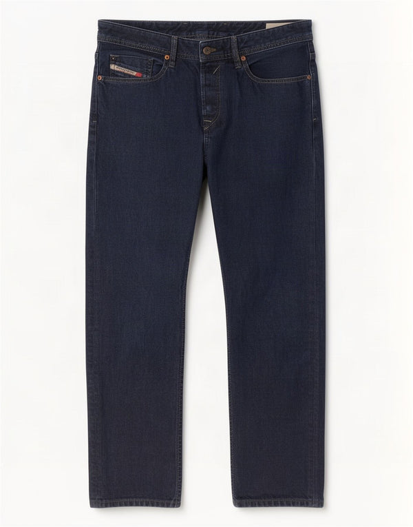 Diesel Jean Waykee Regular Droit Homme W32 L32 Bleu Marine Coton