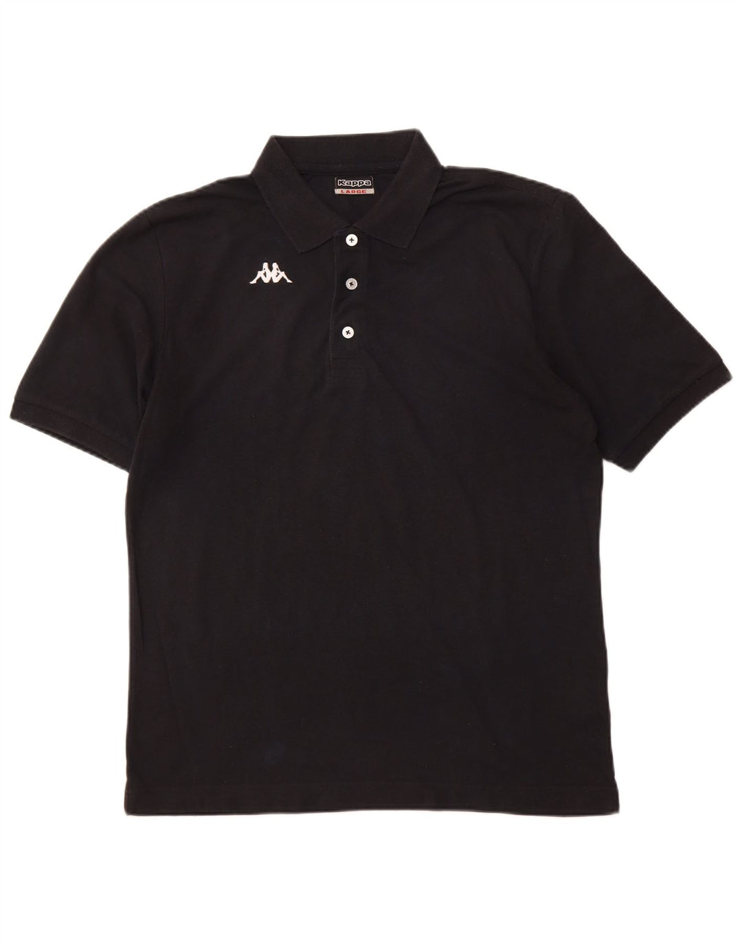KAPPA Polo Homme XL Noir Coton