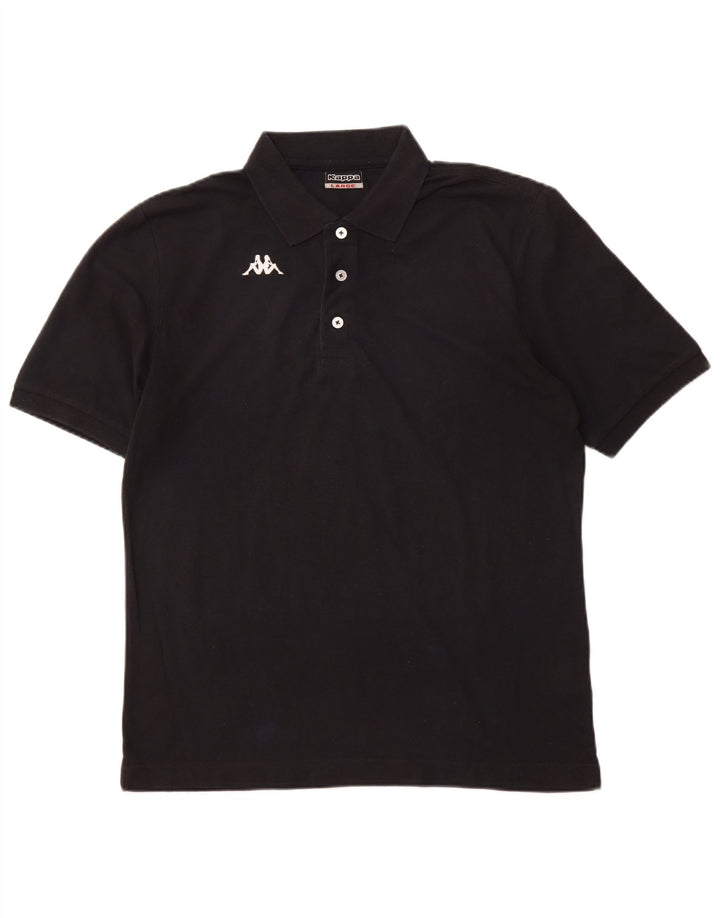 KAPPA Polo Homme XL Noir Coton