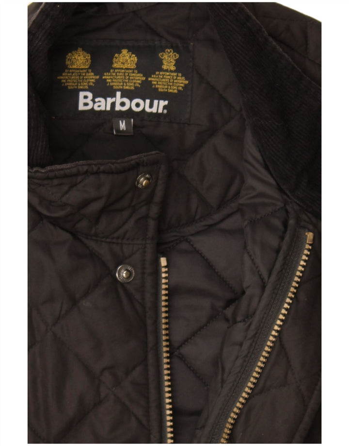 Barbour Veste matelassée pour homme UK 38 Medium Noir