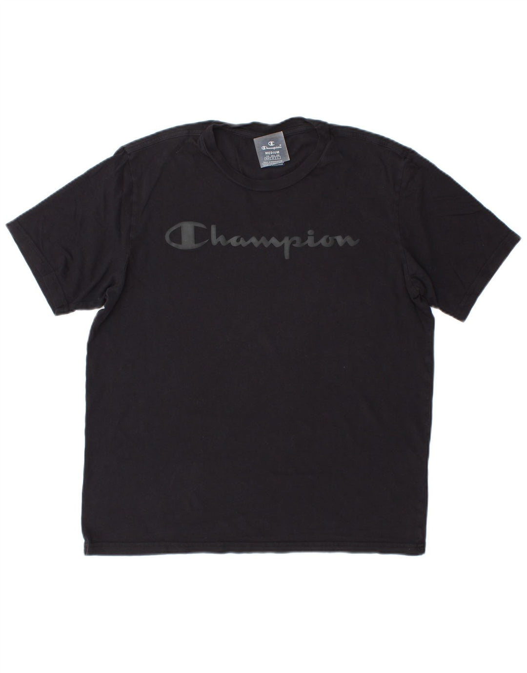 Champion T-Shirt Graphique Homme Bleu Marine Moyen