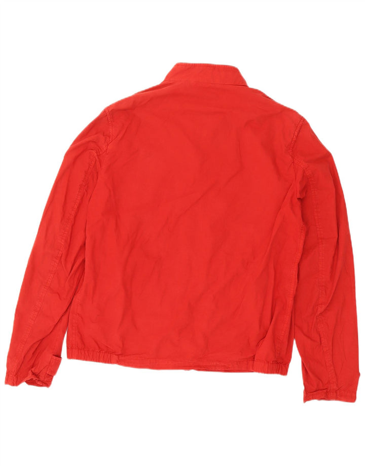 Amerigo Vespucci Veste Bomber Homme UK 40 Grand Coton Rouge