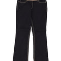 Wrangler Jean Bootcut Femme W32 L31 Bleu Marine Coton