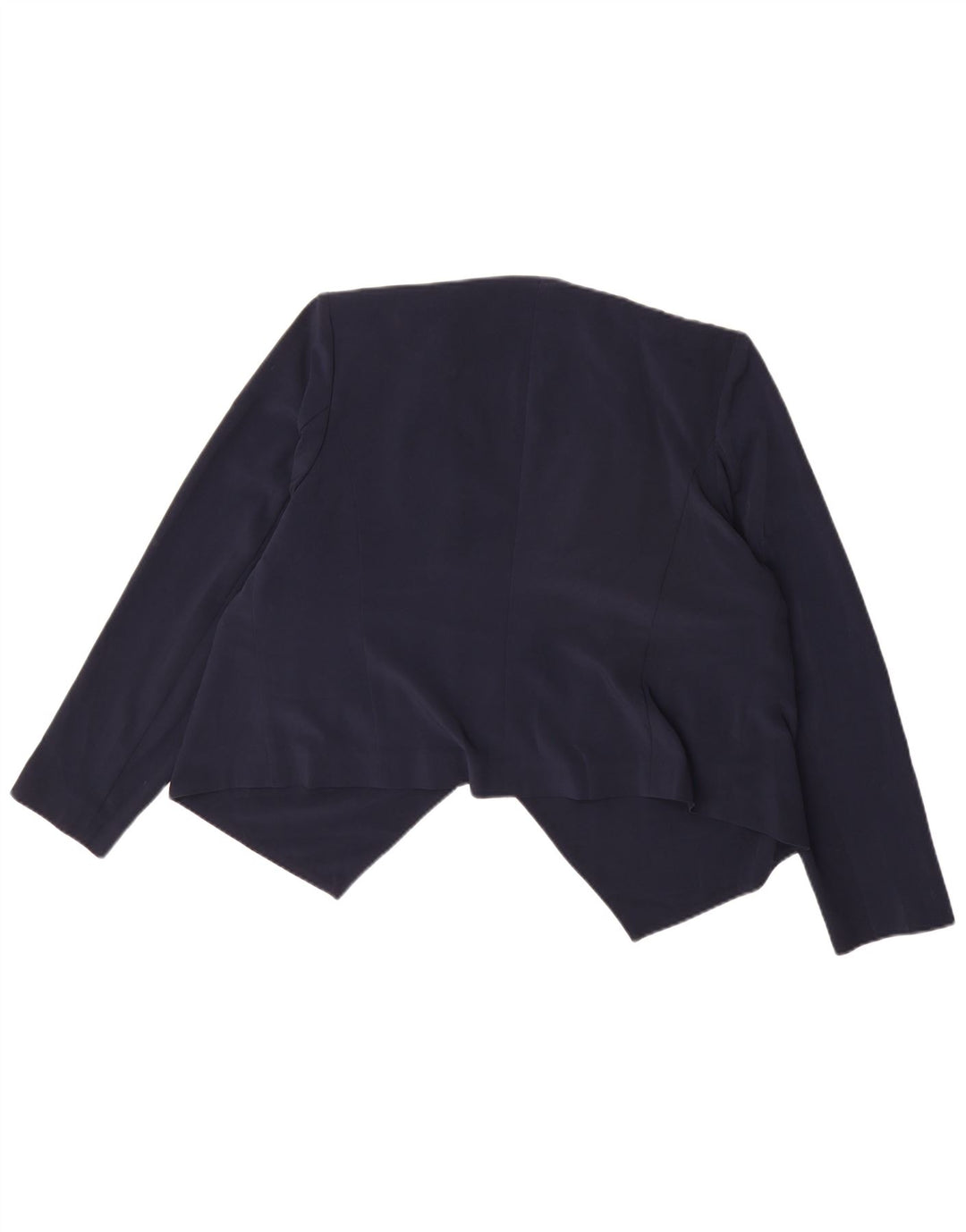 Marks & Spencer Haut Boléro Femme UK 16 Large Bleu Marine Polyester