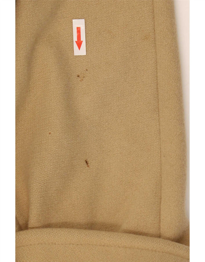Marks & Spencer Manteau croisé pour femme UK 12 Laine beige moyen