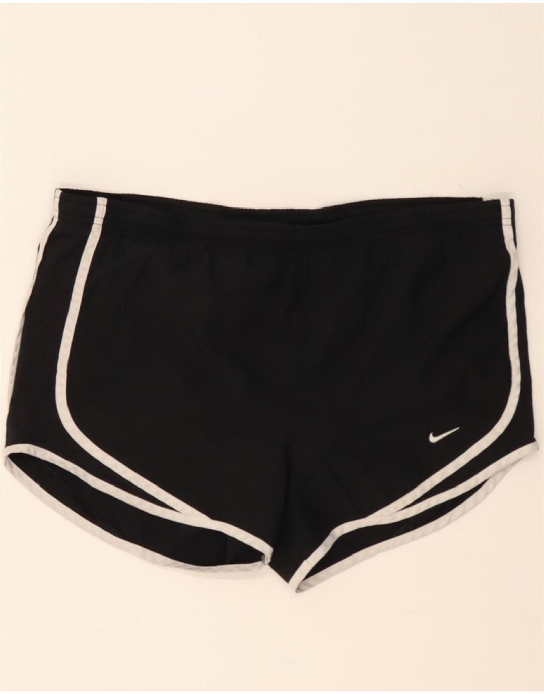NIKE Womens Dri Fit Sport Shorts UK 10 Small  Black Polyester Vintage Nike and Second-Hand Nike from Messina Hembry 