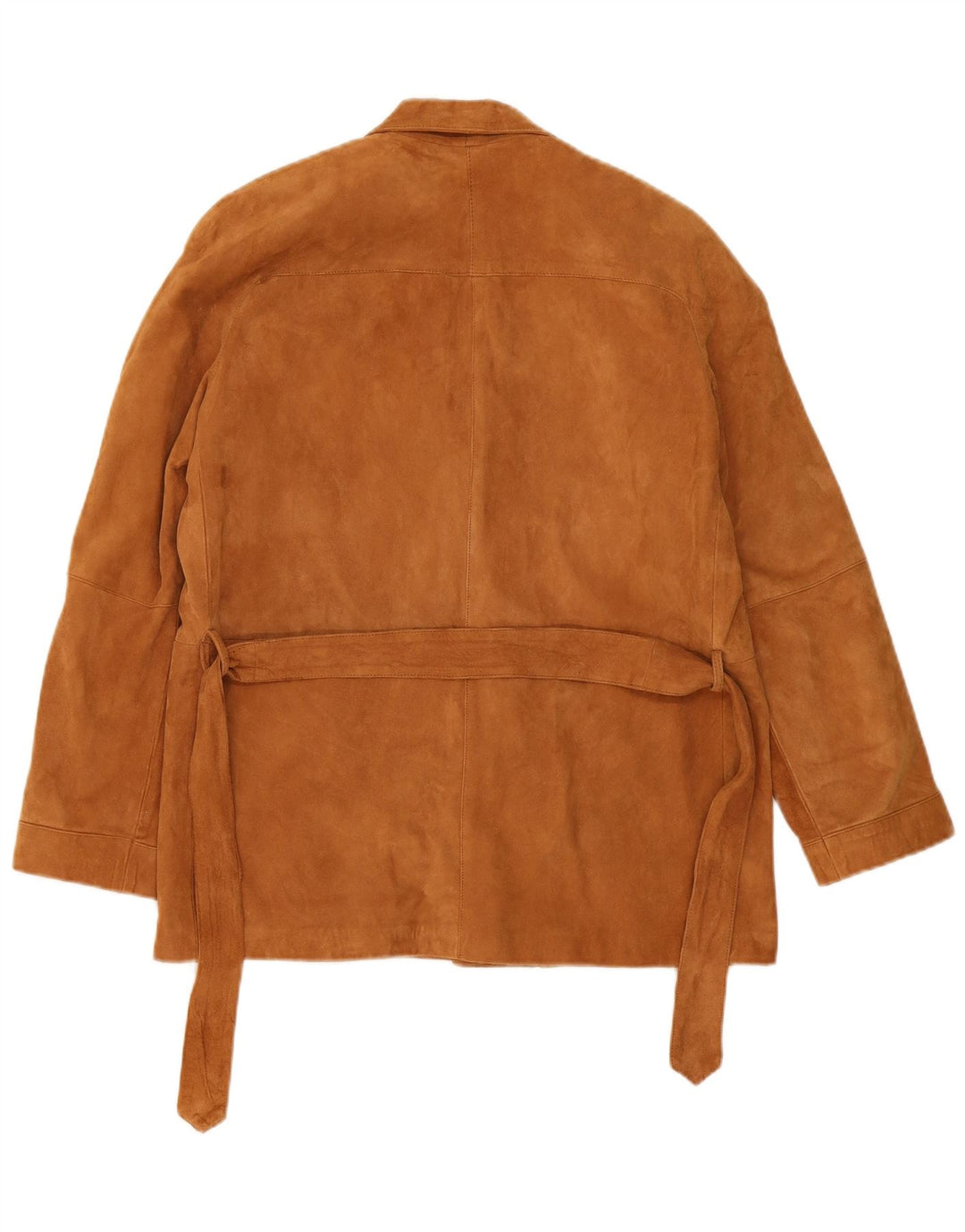 Vintage Blazer en daim à 2 boutons pour femme IT 44 Marron moyen