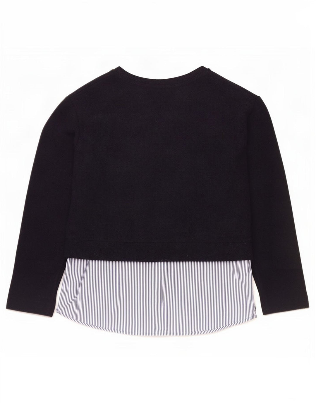 Marks & Spencer Haut à manches longues pour femme UK 44 Large Bleu marine Colourblock