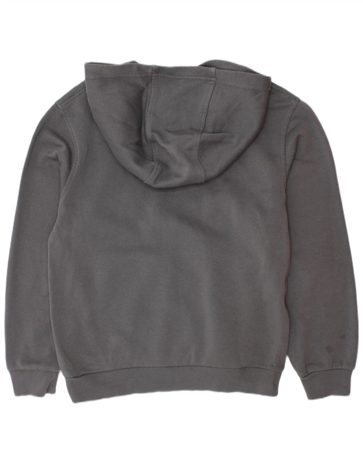 Nike Pull à capuche graphique pour garçon 10-11 ans Gris moyen Coton