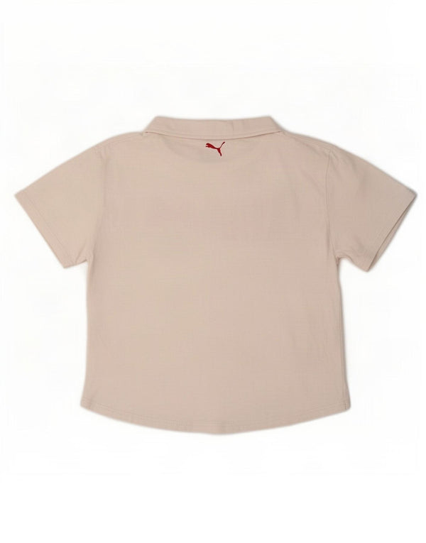 Puma T-shirt graphique pour femme UK 14 Rose moyen