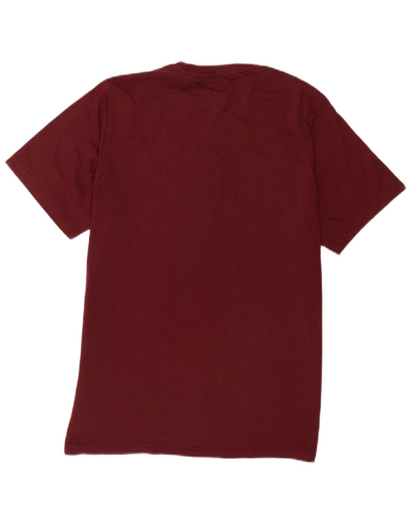 Converse T-Shirt Graphique Homme Bordeaux Moyen