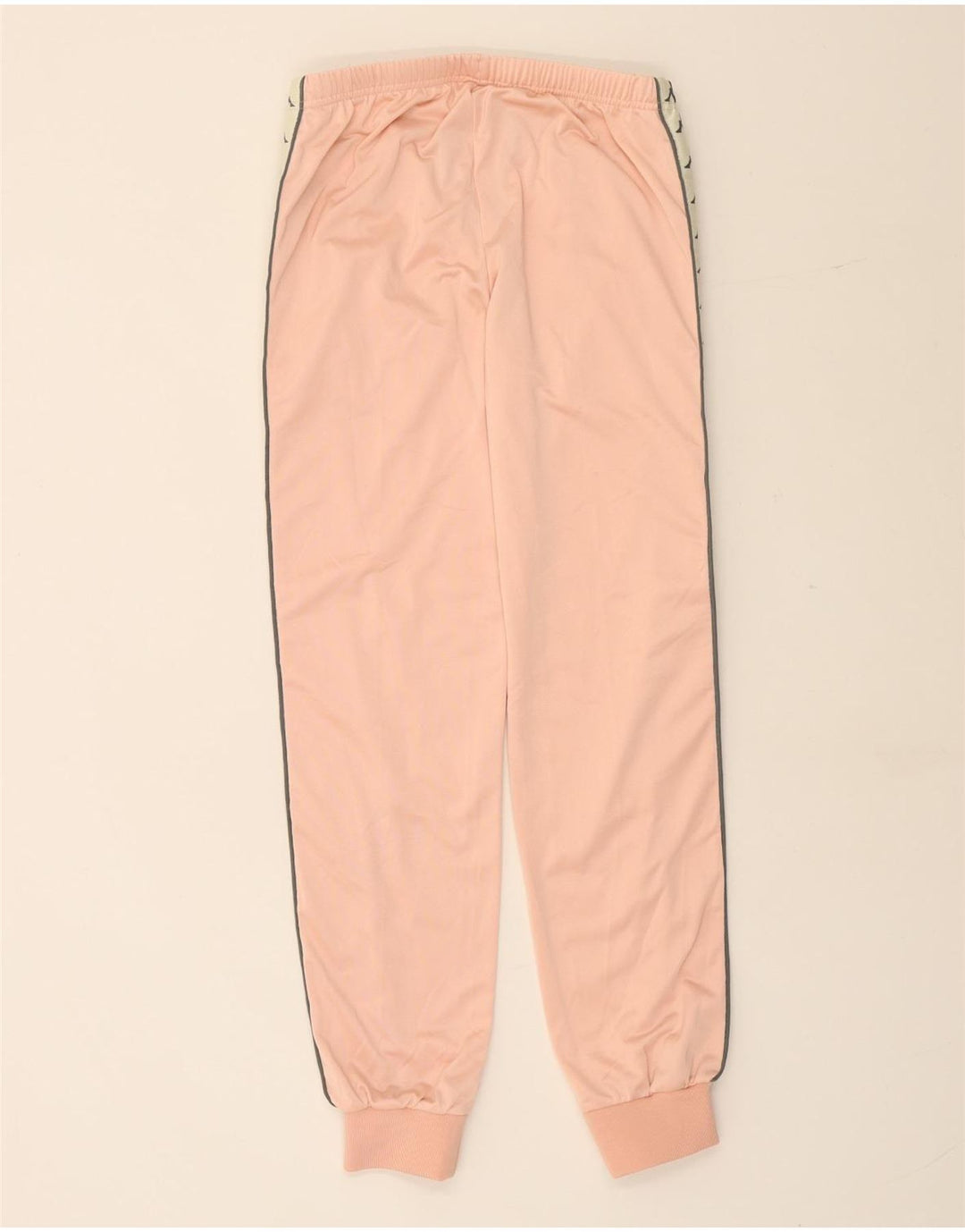KAPPA Pantalon de survêtement graphique pour femme Joggers UK 6 XS Rose Colourblock