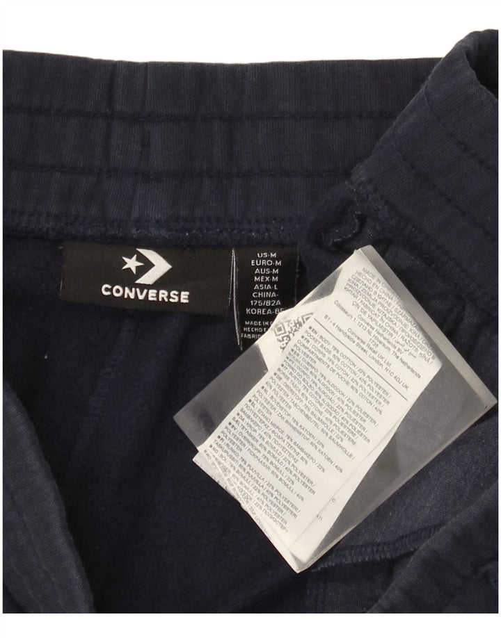 Converse Pantalon de Survêtement Joggers Homme Bleu Marine Moyen Coton